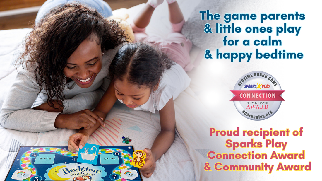 The Bedtime Board Game Wins Two SPARKS Play Awards: Here’s Why